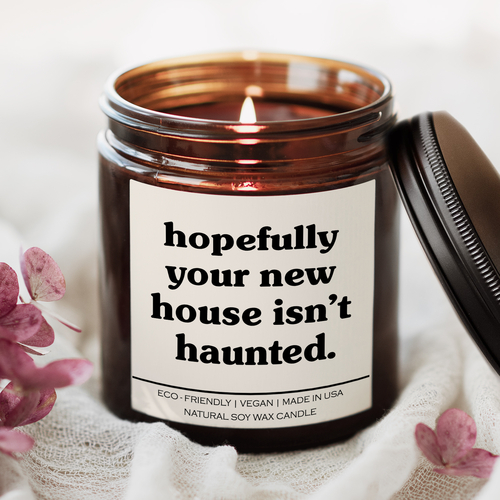 Hopefully Your New House Isn't Haunted Candle